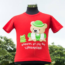 Load image into Gallery viewer, Gardens by the Bay - Fun Felix & Naughty Nicholas Collection - NAUGHTYNICHOLASKIDST-SHIRT_RED