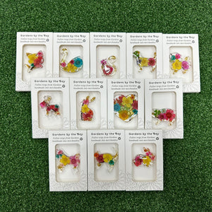 Gardens by the Bay - Floral Collection - ASSORTED TWIG FLOWERS MAGNET