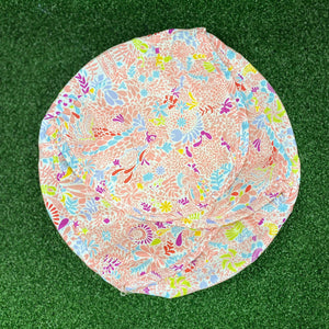 MHWGBPH GARDENS BY THE BAY BRAND PATTERN BREAD BASKET (CORAL)_2