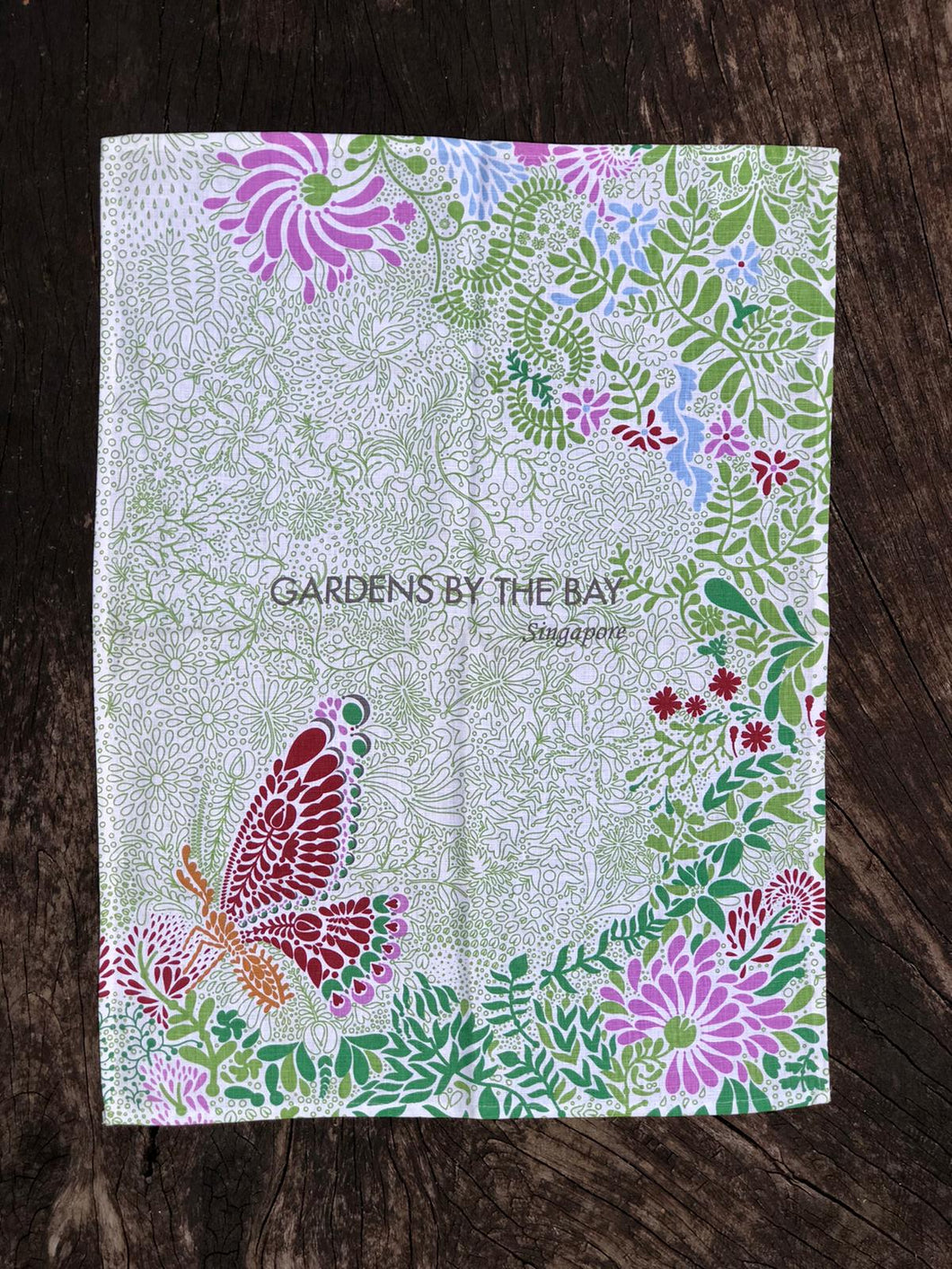 Gardens by the Bay -  Merchandise Collection - Home Ware - Household - Butterfly Tea Towel
