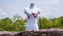 Load image into Gallery viewer, Mrtwlrt Conservatory With Sakura Ladies’ T-shirt (White)
