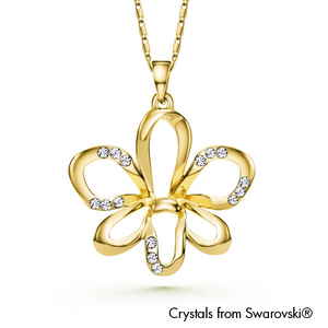 Gardens by the Bay - Costume Jewellery Collection - Dendrobium Necklace made with SWAROVSKI® Crystals
