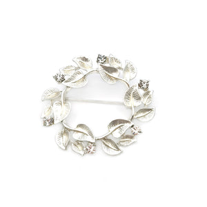 Gardens by the Bay - Fashion Costume Jewellery - Entwined Foliage Brooch