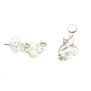 Gardens by the Bay - Fashion Costume Jewellery - Entwined Foliage Earrings