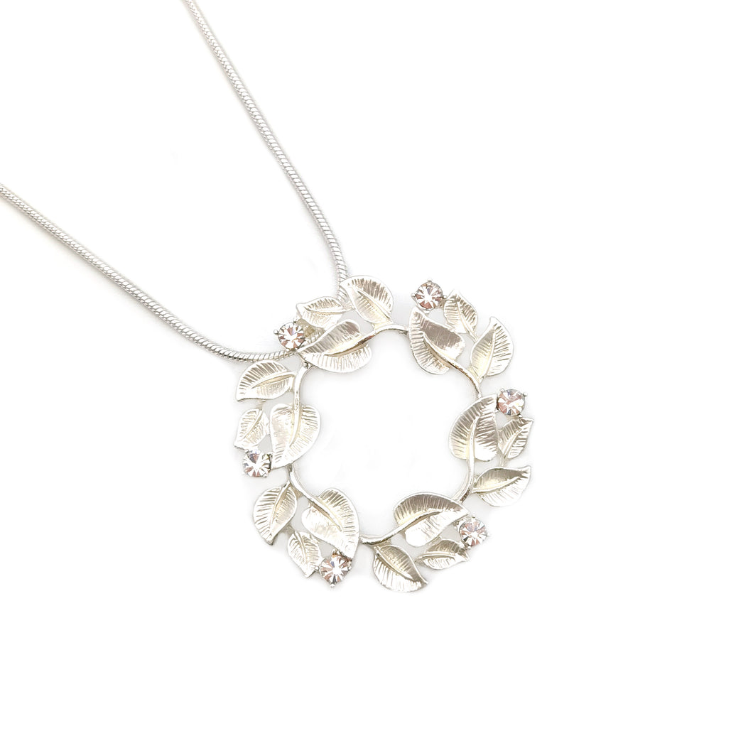 Gardens by the Bay - Fashion Costume Jewellery - Entwined Foliage Necklace