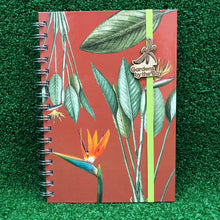 Load image into Gallery viewer, Gardens by the Bay - Merchandise Collection - Stationeries - Sustainable Wood Stationeries - Gardens Birds of Paradise A5 Notebook
