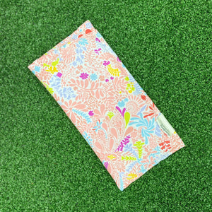 MRTWBP GARDENS BY THE BAY BRAND PATTERN LARGE SPECTACLE CASE (CORAL)