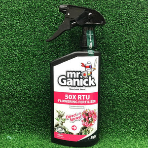 Gardens by the Bay - Gardening Supplies - MrGanick50XRTUFloweringFertilizer_500mlSprayBottle