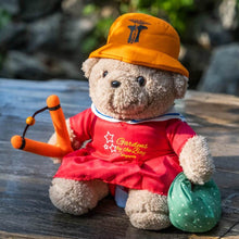 Load image into Gallery viewer, Gardens by the Bay - Gardens by the Bay Bear Collection - PLAYFUL PRISCA WITH CATAPULT (10 INCH)
