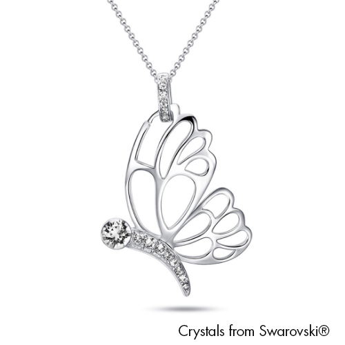 Gardens by the Bay - Costume Jewellery Collection - Papillion Necklace made with SWAROVSKI® Crystals