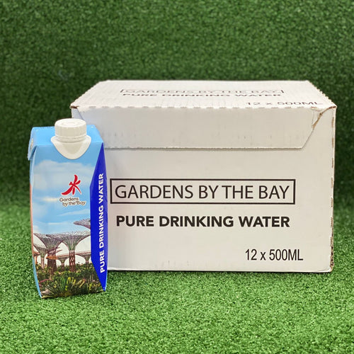 Gardens by the Bay - Merchandise Collection - Packaged Food  - Gardens by the Bay Pure Drinking Water in Tetra Pak 12x500ml
