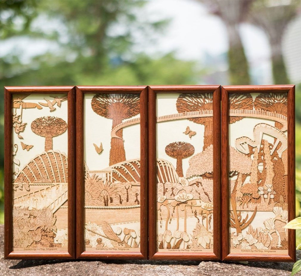 SUSTAINABLE WOOD DECORATIVES – Gardens by the Bay eShop