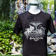 Load image into Gallery viewer, Gardens by the Bay - Family T-Shirt Collection - SUPERTREE GROVE GLOW MEN’S T-SHIRT (BLACK)
