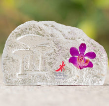 Load image into Gallery viewer, Gardens by the Bay - Supertree Preserved Orchid Collection - SUPERTREE PRESERVED DENDROBIUM ORCHID PAPERWEIGHT 
