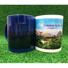 Load image into Gallery viewer, Gardens by the Bay - Merchandise Collection - Home Ware - Household - Mhwh Sunset Scenery Blue Color Changing Mug
